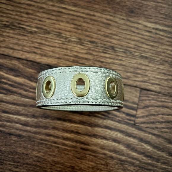 Coach Gold Leather Bracelet - Picture 3 of 3